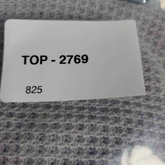 Daytrip Women’s Waffle Knit Long Kimono Cardigan Size M Lavender Open Front - Picture 6 of 6